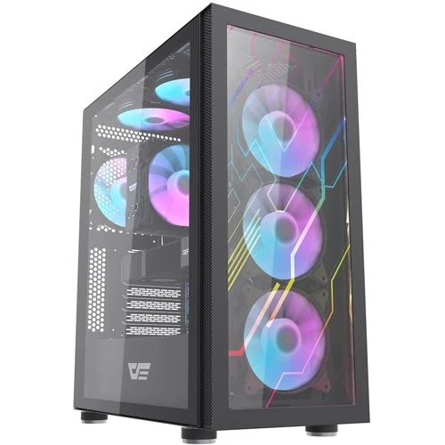 Корпус DarkFlash DK210 Black фото 9