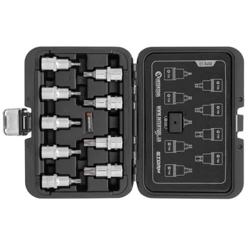 Набор бит TORX Intertool (ET-8400): Упаковка пластиковый кейс