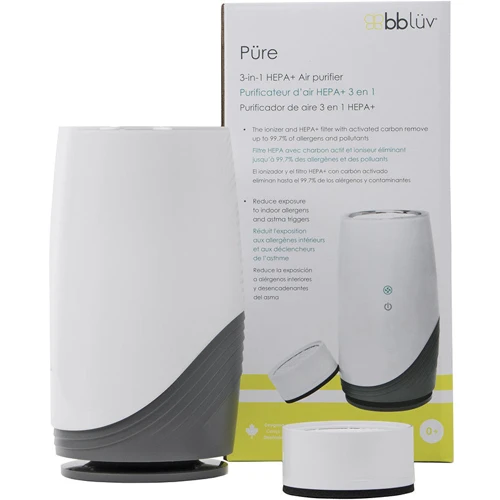 Увлажнитель воздуха BBluv Pure HEPA 3-в-1 с фильтрацией активированным углем (B0165) фото 7