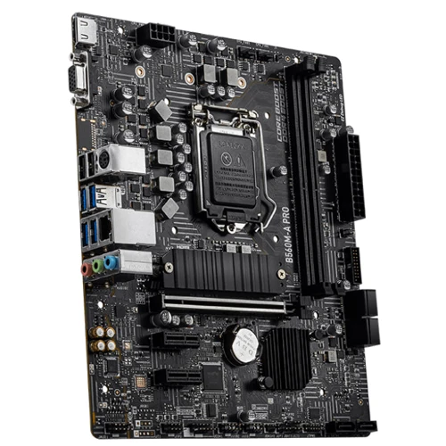 MSI B560-A PRO: Разъемы на плате USB 2.0, СОМ, USB 3.2 Gen 1, PCI Express x1, SATA 3.0, M.2