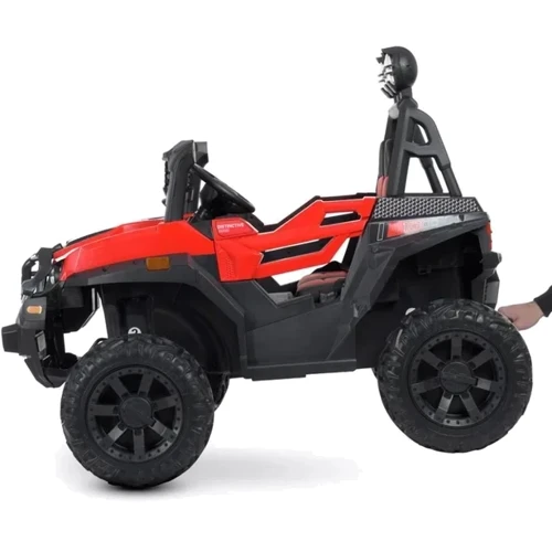 Дитячий електромобіль Джип Bambi Racer, червоний (M 4620EBLR-3): Максимальна швидкість, км/год 5