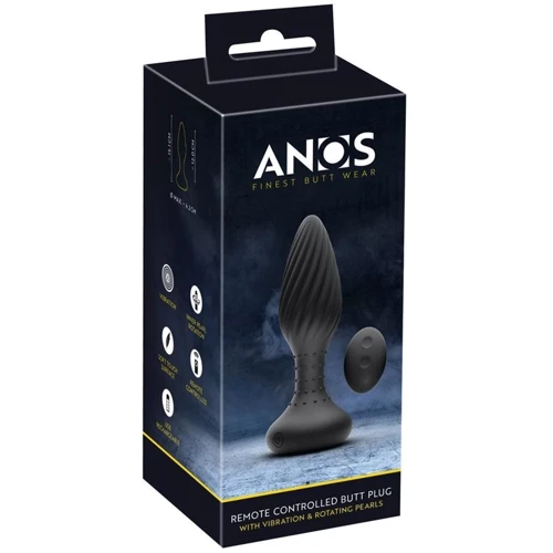 Анальная пробка Orion - ANOS RC butt plug with vibration Analplug