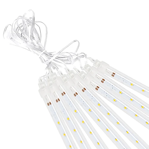 Гирлянда метеоритный дождь Springos 3 м 144 LED CL1214 Warm White: Тип Бахрома