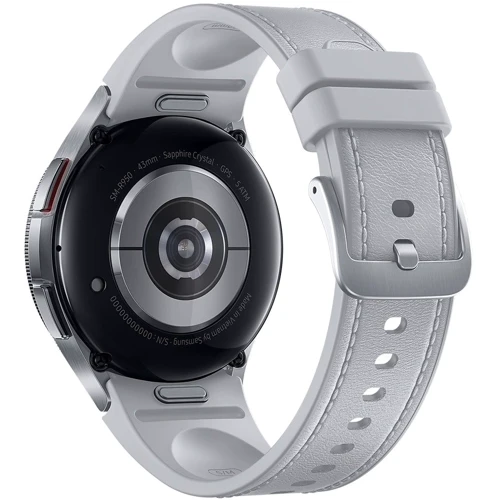 Смарт-часы Samsung Galaxy Watch 6 Classic 47mm eSIM (R965F) Silver Approved Витринный образец: Причина уценки Активированы, витринный образец, хорошее состояние, комплектация полная: коробка, зарядка, часы