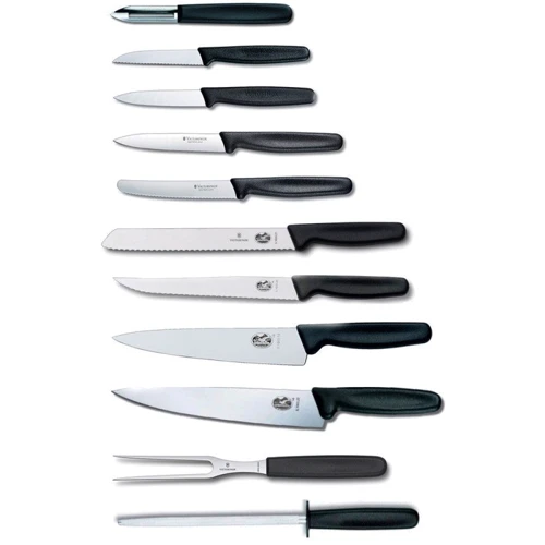 Набор кухонных ножей Victorinox Standard Cutlery Block 12 пр. (5.1153.11): Наименование Набор кухонных ножей 12 пр.