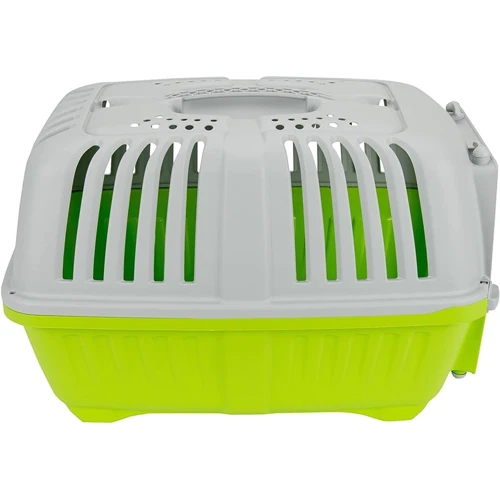 Переноска Pratiko 1 plast Light Green 48х31.5х33 см 12 кг (PR 1 ПЛАСТ ЗЕЛЕНИЙ) фото 2