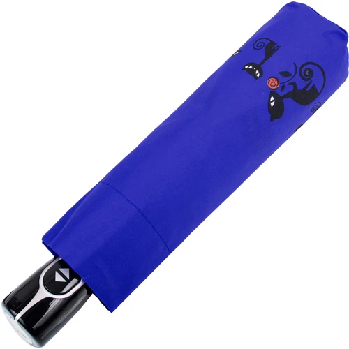 Зонт женский автомат Doppler синий (DOP7441465C01-navy): Тип ручки Прямая
