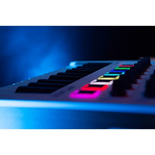 MIDI-клавиатура Arturia MiniLab MKII (White): Функции Модуляция, Регулировка громкости, Высота тона