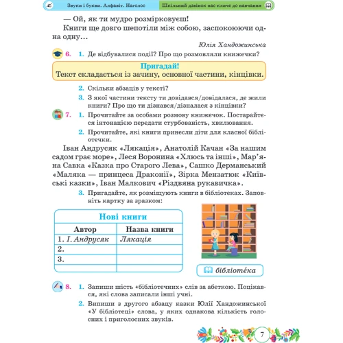 Галина Сапун: Українська мова та читання. Підручник для 3 класу. У 2 частина. Частина 1: Виробник Підручники і посібники
