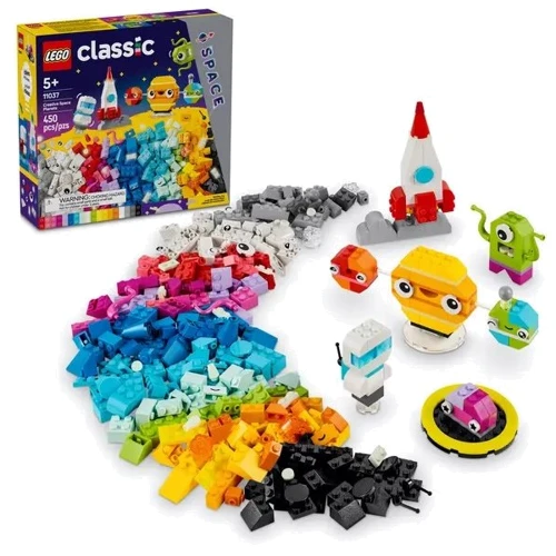 Конструктор LEGO Classic Творческие космические объекты 450 деталей (11037): Серия Classic
