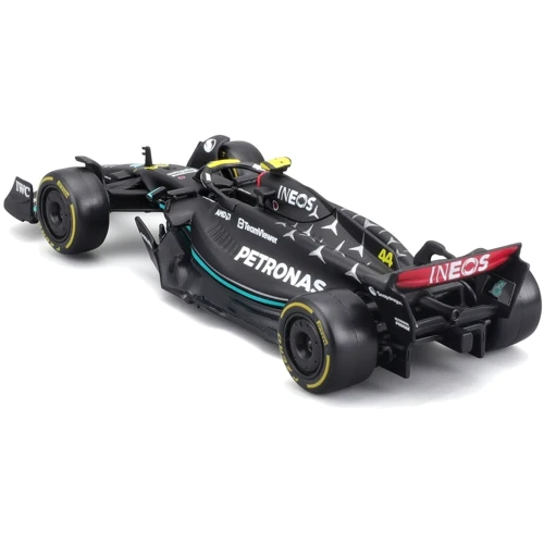 Автомодель Bburago Mercedes-AMG F1 W14 E Performance 2023 1:43 (18-38080): Материал Пластик, Металл