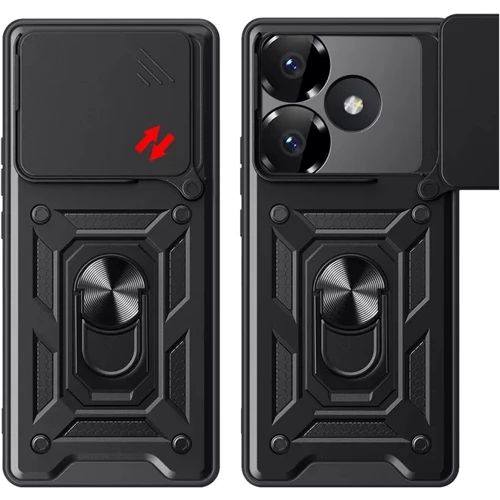 Чехол для телефонов BeCover Military Black for Poco F6 (712165): Совместимость Poco F6
