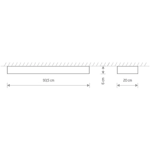 Світильник Nowodvorski 7531 Soft led T8LED 2x16W 3000K: Призначення Универсальное, Для спальни, Для гостиной