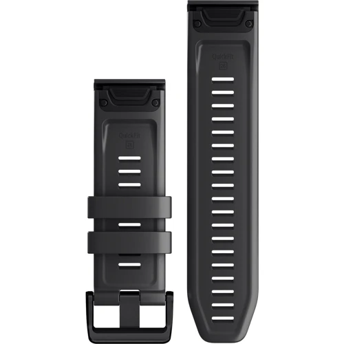 Ремешок Garmin QuickFit 26 Watch Bands Graphite Silicone (010-13117-01): Цвет серый