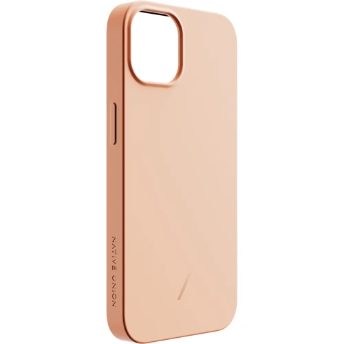Чехол для iPhone Native Union Clic Pop Magnetic Case Peach (CPOP-PCH-NP21MP) for iPhone 13 Pro: Материалы Силикон