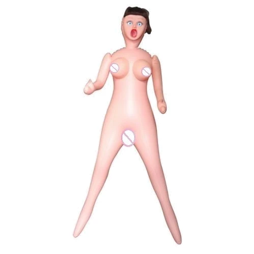 Надувная кукла Finish Girl с вставкой из киберкожи и вибростимуляцией, BM-015001