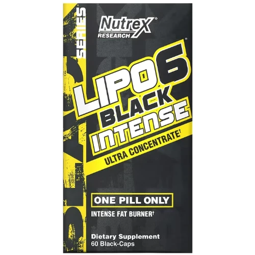Жиросжигатель Nutrex Lipo 6 Black Intense 60 caps / 60 servings