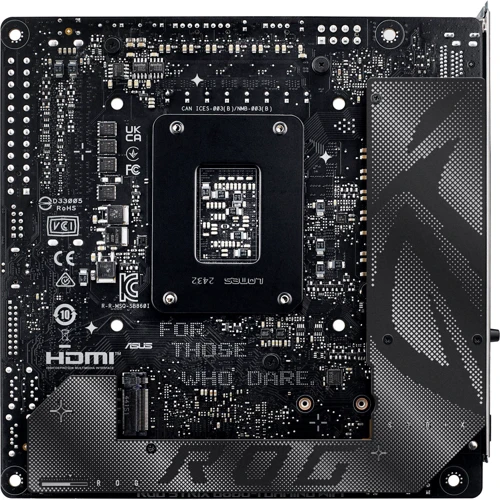 ASUS ROG STRIX B860-I GAMING WIFI UA: Дополнительно Поддержка RAID, Адаптер Wi-Fi, Поддержка UEFI, Радиатор на VRM