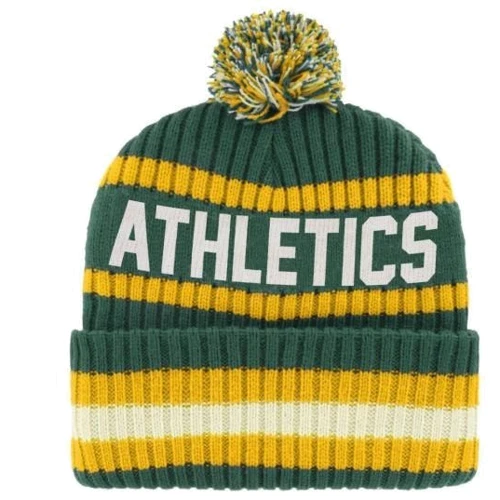 Шапка мужская 47 Brand MLB OAKLAND ATHLETICS BERING UNI dark green (B-BERNG18ACE-DGA): Производитель 47 Brand
