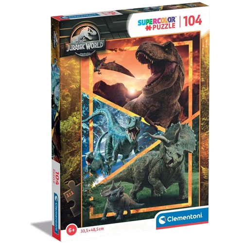 Пазл Clementoni Jurassic World. New 104 элемента (8005125271818)