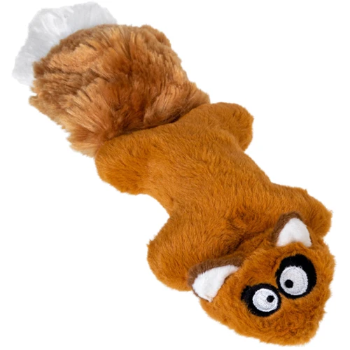 Іграшка для собак Білка з двома пищалками GiGwi Plush плюш 24 см (75066)