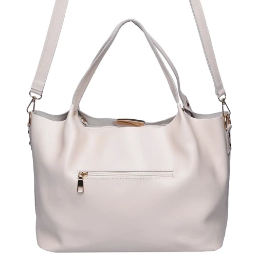 Женская сумка шоппер Ricco Grande бежевая (1l943-beige): Тип Сумки