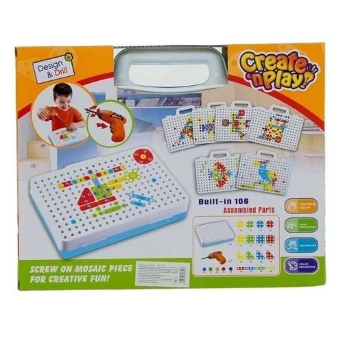 Мозайка-конструктор Bohui Toys 106 деталей (661-322)