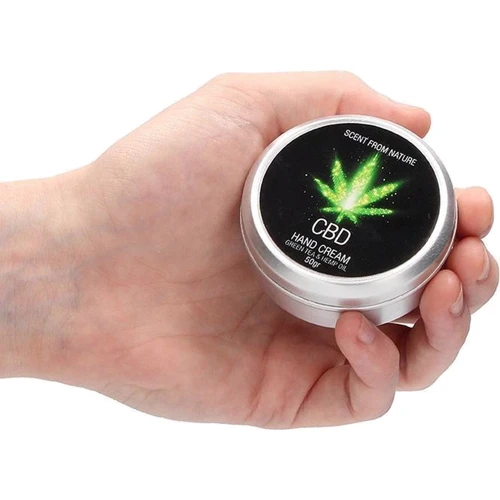 Набір після ванни та душу CBD Gift set - GREEN TEA & HEMP OIL (4 предмети)