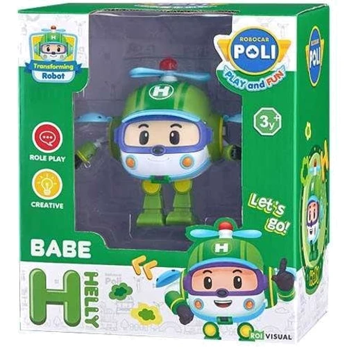 Трансформер-малыш Robocar Poli Робокар Хелли (ZR-918): Развитие и изучение Развитие фантазии, Развитие наблюдательности, Развитие мелкой моторики