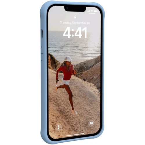 Чехол для iPhone Urban Armor Gear UAG [U] Dot Magsafe Cerulean (114080315858) for iPhone 14: Материалы Силикон