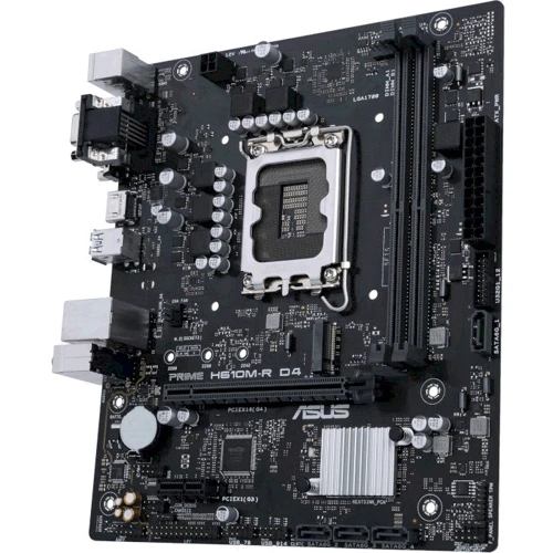 Asus Prime H610M-R D4-SI: Разъемы на плате USB 3.2 Gen 2, USB 2.0