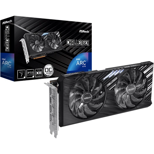Видеокарта ASRock Intel Arc A770 Challenger SE 16GB OC (A770 CL SE 16GO): Назначение Геймерские