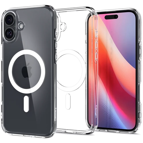 Чехол для iPhone Spigen Ultra Hybrid MagFit White (ACS08205) for iPhone 16
