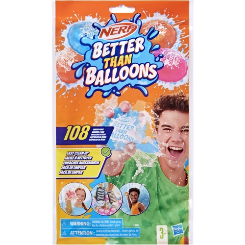 Набір іграшковий водяний NERF Hasbro Водяні кулі 108 шт. серія Better Than Balloons (F8742) фото 18