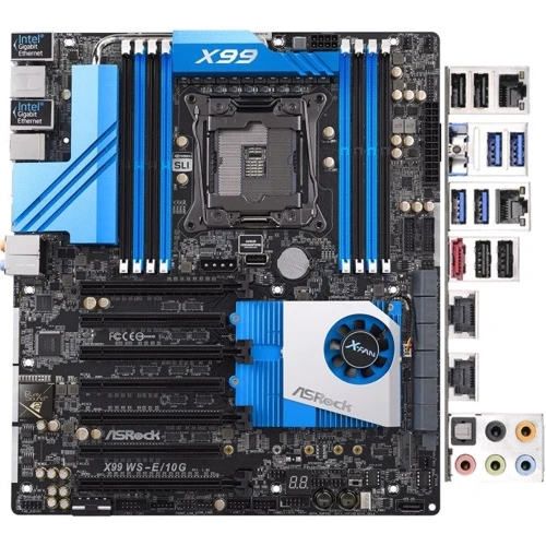 ASROCK X99 WS-E: Оперативная память 8xDDR4 3200, до 128 ГБ