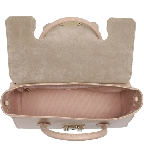 Жіноча каркасна сумка Furla Metropolis M Satchel ніжно-рожева (856489): Тип Сумки