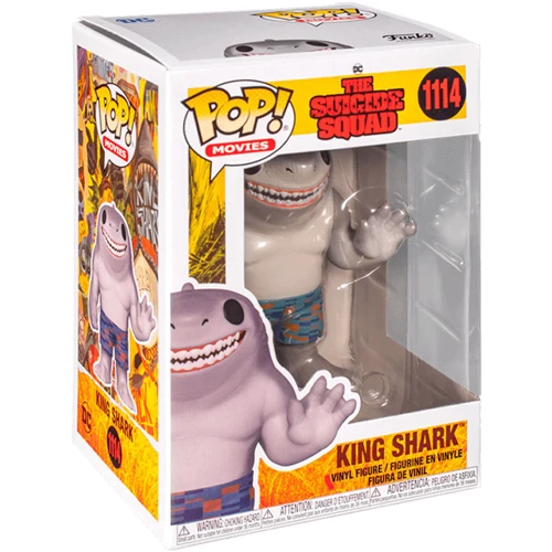 Ігрова фігурка Funko Pop! серії Загін самогубців – Король Акул (56019): Тип Игровая фигурка