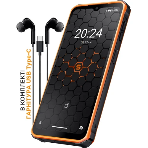 Смартфон Sigma mobile X-treme PQ56 Black/Orange (UA UCRF): Встроенная память 128 ГБ