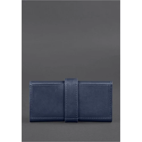 Женский кошелек BlankNote синий (BN-PM-3-navy-blue): Формат кошелька Горизонтальный