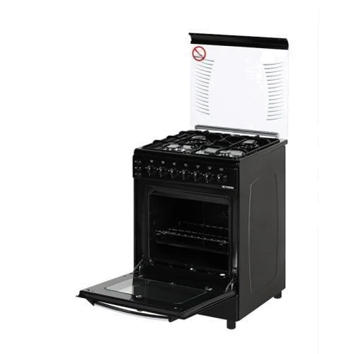 Газовая плита Fresh F55G5/01 (Black): Размеры 55x55x85 см