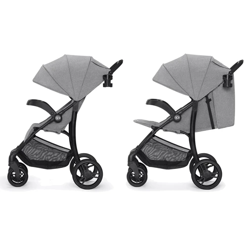 Прогулочная коляска Kinderkraft Cruiser Grey (KKWCRUIGRY0000): Ширина шасси 53 см