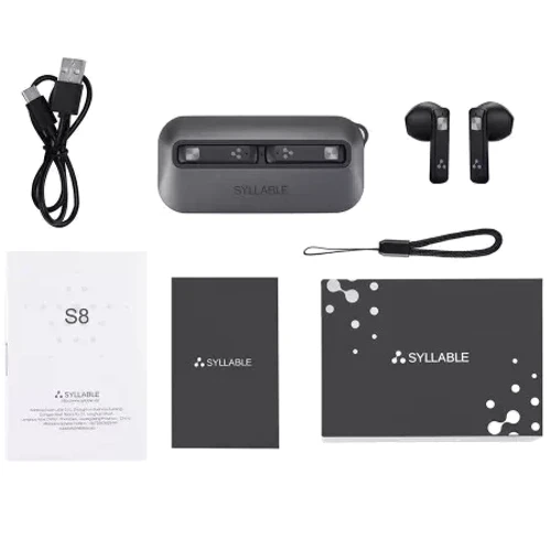 Наушники Syllable S8 Black: Тип излучателя динамический