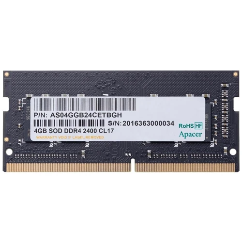 Apacer DDR4 8Gb 2400MHz SO-DIMM (ES.08G2T.GFH)