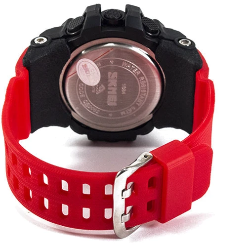 Наручний годинник Skmei +1384 Red (1384BOXRD): Тип чоловічі