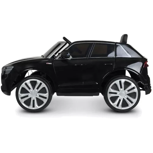 Детский электромобиль Джип Bambi Racer Audi Q8, черный (JJ2066EBLR-2): Материал колес EVA