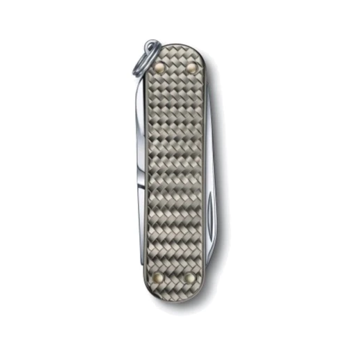 Мультитул Victorinox Classic SD Precious Alox Infinite Grey 58мм/5функций/рифленый серый (0.6221.4031G): Количество инструментов 5