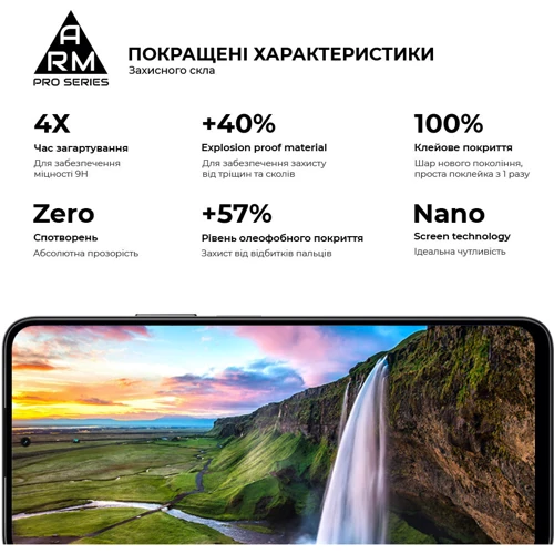 Аксессуар для смартфона ArmorStandart Tempered Glass Pro Black for Honor X7b (ARM73684) фото 5