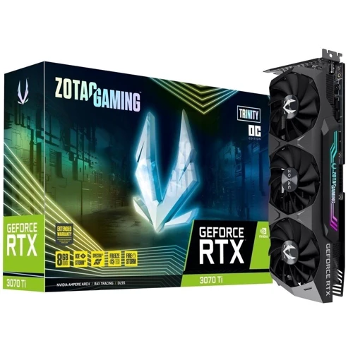 Відеокарта Zotac Gaming GeForce RTX 3070 Ti Trinity OC (ZT-A30710J-10P): Тип пам'яті GDDR6X