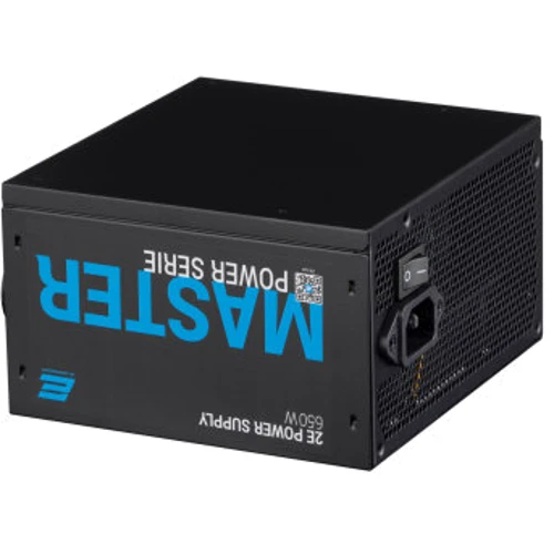 Блок питания 2E Master Power 650W (2E-MP650-120APFC): КПД, % 80