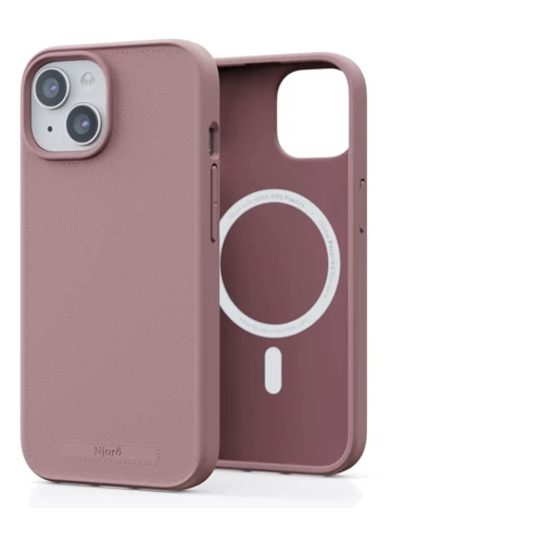 Чехол для iPhone Njord Slim MagSafe Case Pink Blush (NA54GR12) for iPhone 15 Pro Max: Материалы Пластик